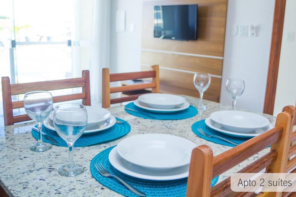 Residencial Mar Da Galilei - Apartamento 19A ปอร์โตเซกูโร ภายนอก รูปภาพ